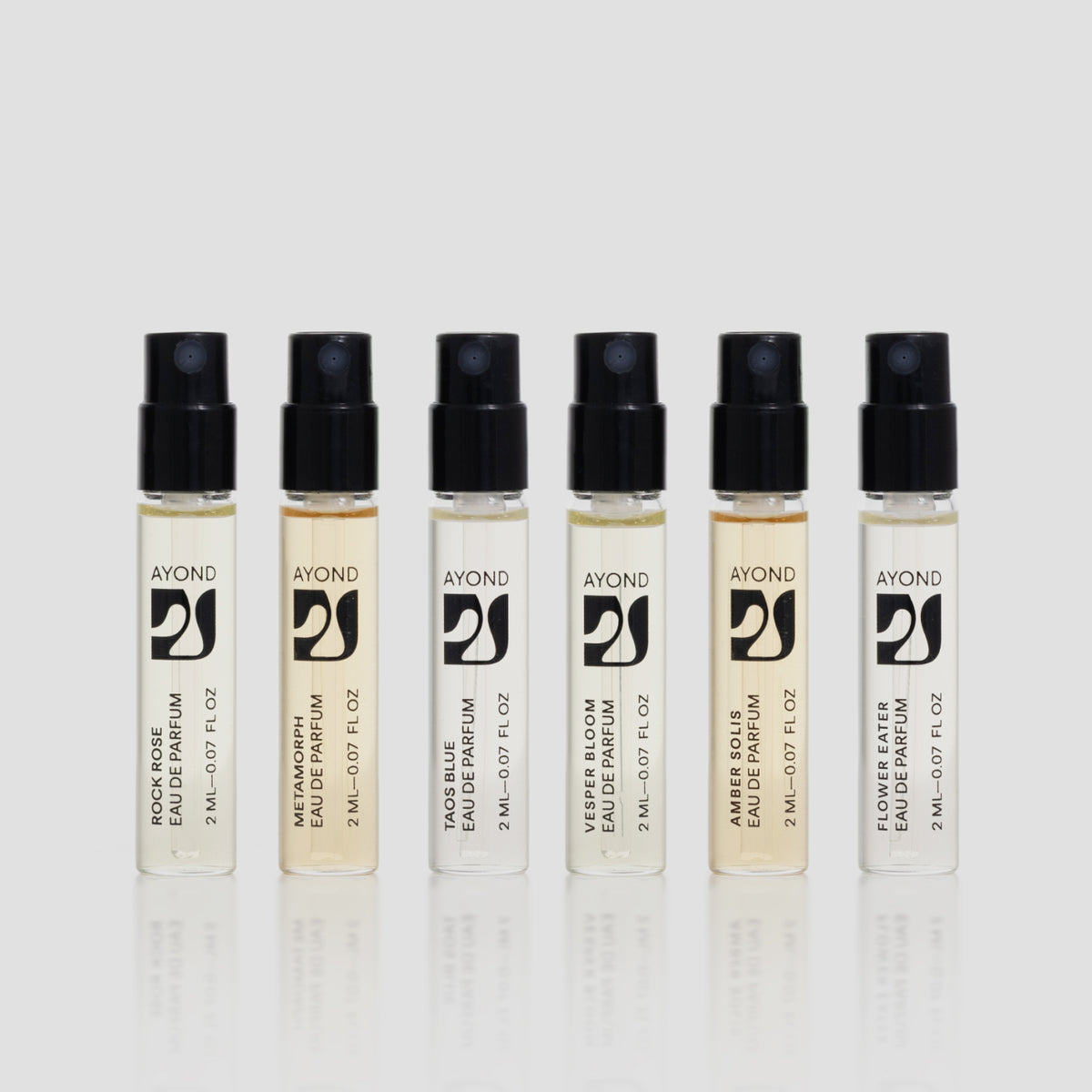 Six Ayond 2 mL eau de parfum discovery samples