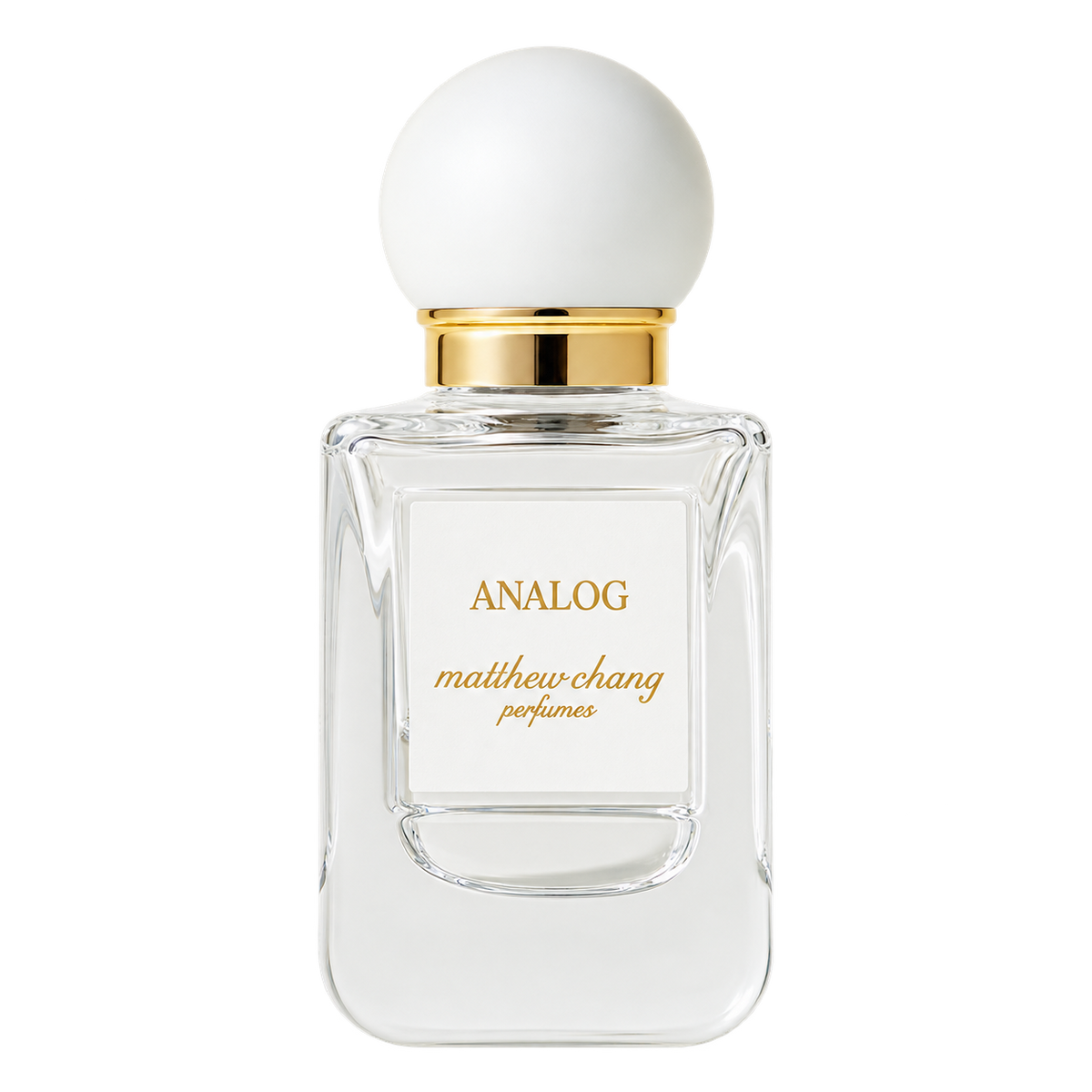 Analog EDT 30 mL bottle on transparent background