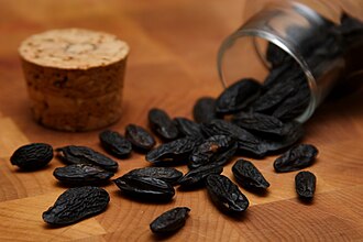 Dried tonka beans
